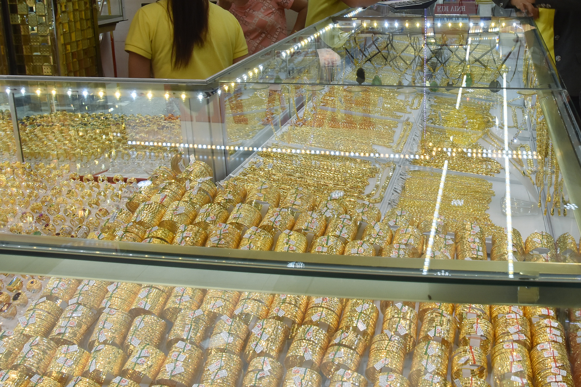 Các sản phẩm vàng tại tiệm vàng Kim Lý