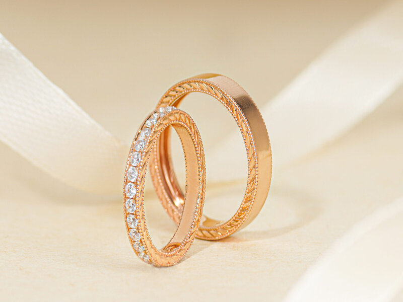 Các yếu tố ảnh hưởng đến giá cặp nhẫn cưới vàng 18k