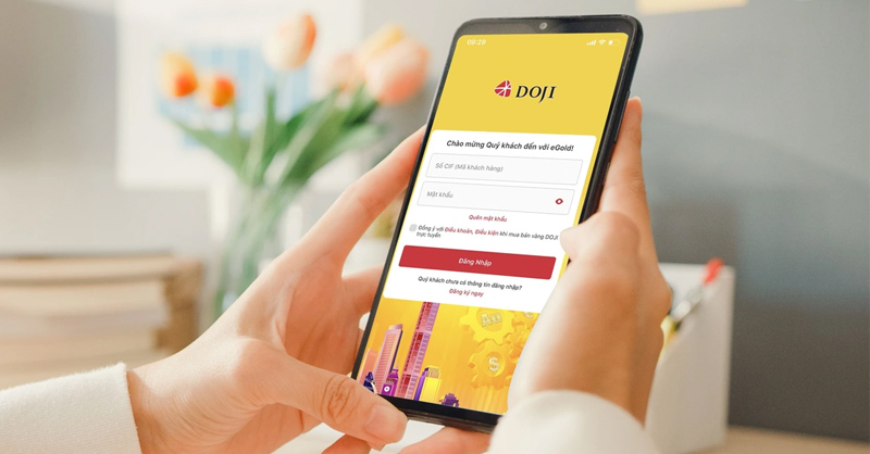 Hướng dẫn cách tra cứu giá vàng Doji nhanh chóng