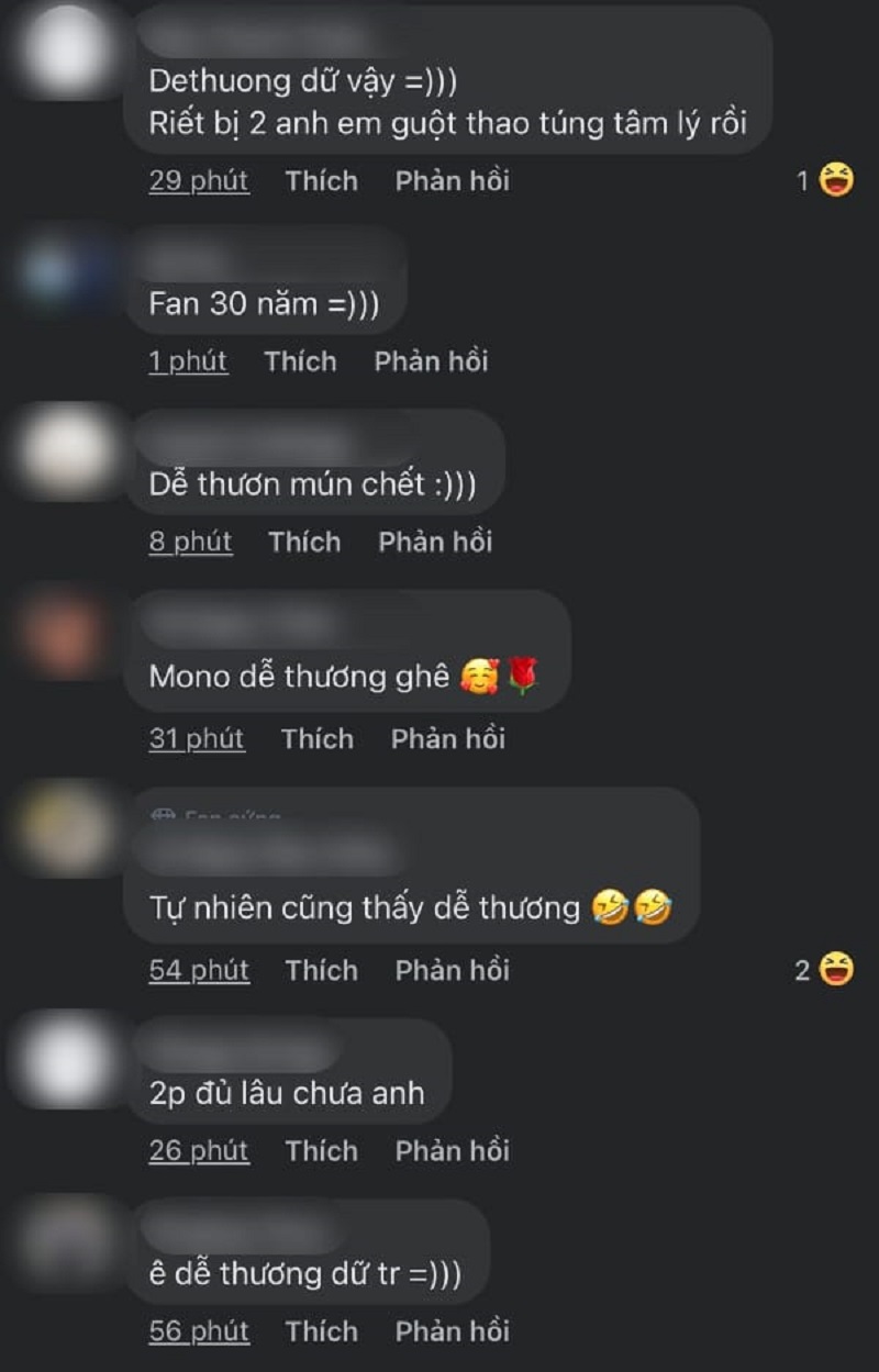 Phản hồi từ MONO và người hâm mộ Phản hồi từ MONO và người hâm mộ