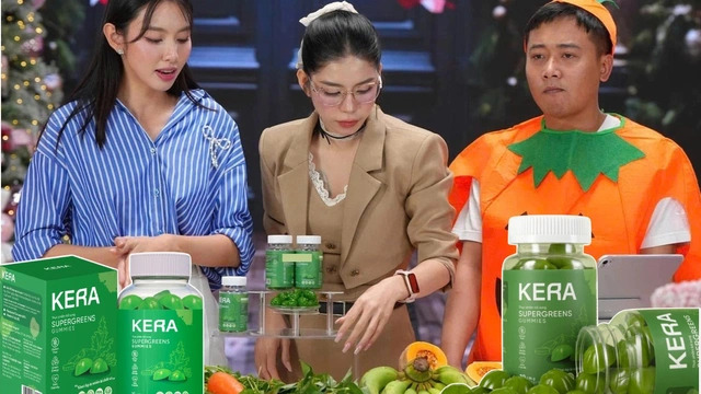 Kẹo Kera được quảng cáo có thể thay thế rau xanh trong các bữa ăn Kẹo Kera được quảng cáo có thể thay thế rau xanh trong các bữa ăn